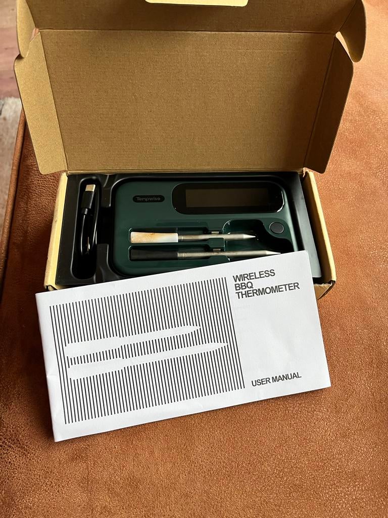 Tempwise TNT-2BW Draadloze BBQ Thermometer - Nieuwstaat, Ophalen of Verzenden, Zo goed als nieuw