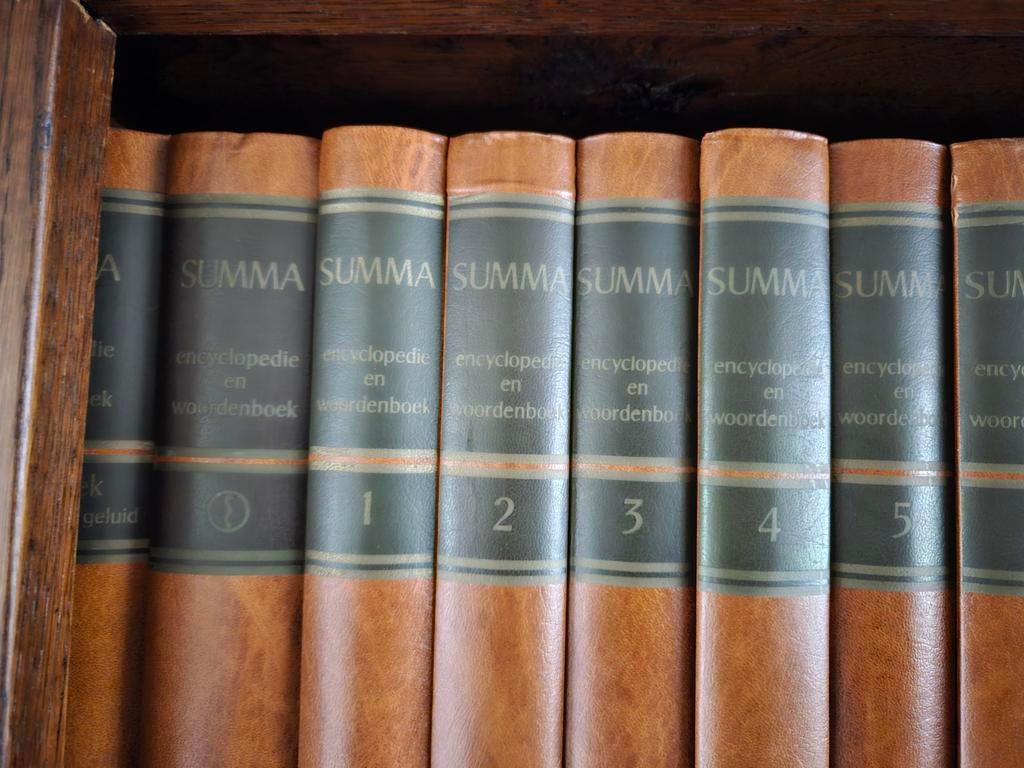 Summa Encyclopedie - Complete Serie (28 Delig), Boeken, Encyclopedieën, Gelezen, Complete serie, Summa, Ophalen of Verzenden