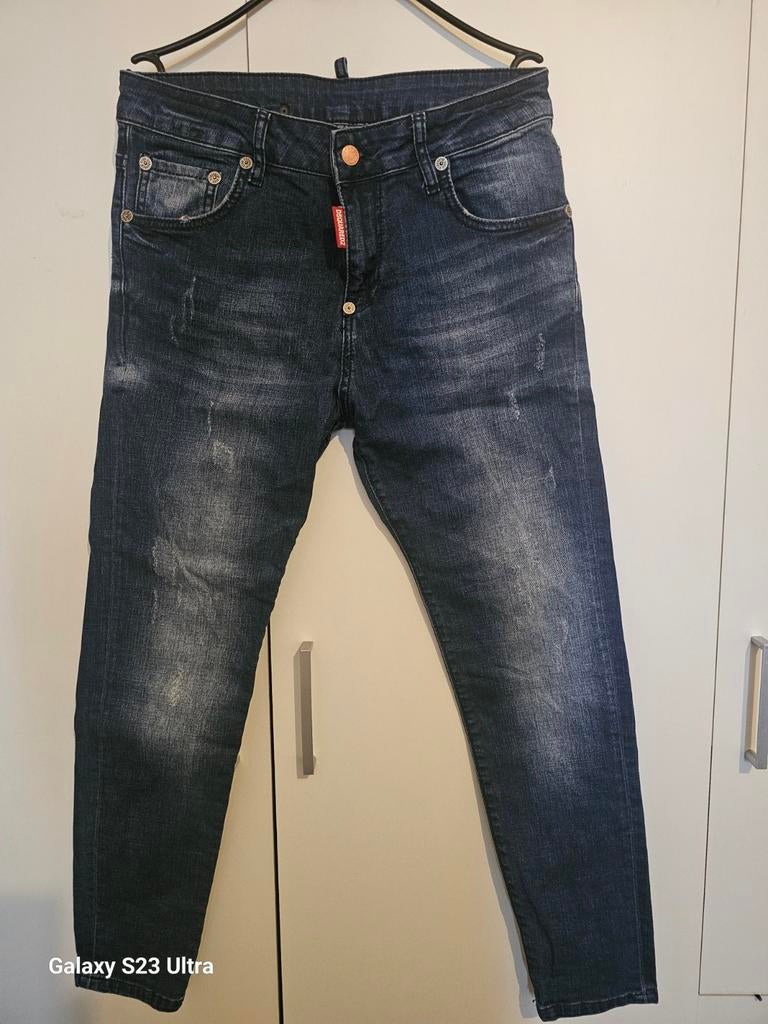 Original Dsquared2 Jeans - Blauw - Maat. 42. W30-W32 ., Blauw, Ophalen of Verzenden, W30 - W32 (confectie 38/40), Dsquared2