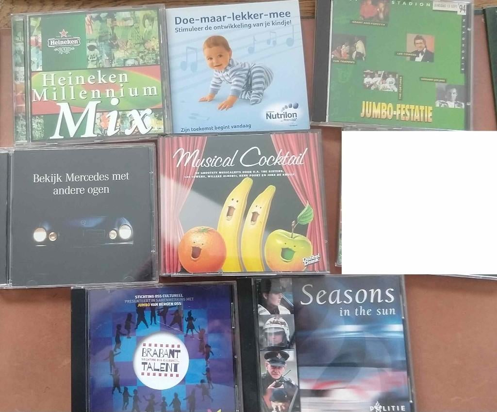 RECLAME CD's ca 70 stuks, Ophalen of Verzenden, Zo goed als nieuw, Pop