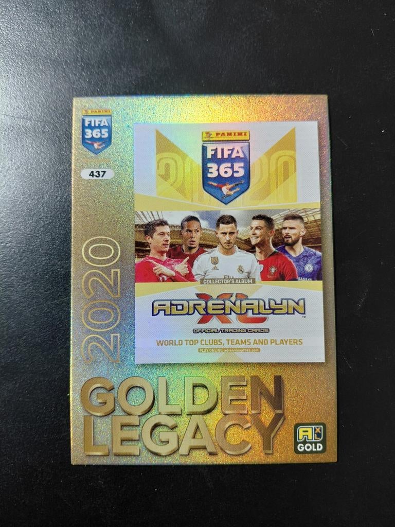 Golden legacy (panini) ronaldo/hazard/van dijk, Ophalen of Verzenden, Nieuw, Buitenlandse clubs, Poster, Plaatje of Sticker