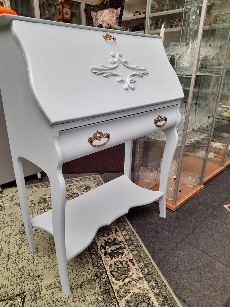 Leuke licht blauwe bureau sectaire, Huis en Inrichting, Kasten | Secretaires, Zo goed als nieuw, Ophalen of Verzenden