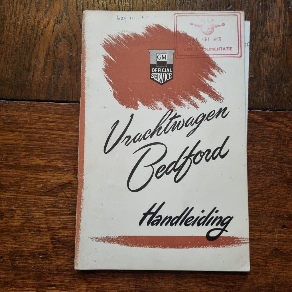 Bedford Vrachtwagen Handleiding - Origineel, Ophalen of Verzenden