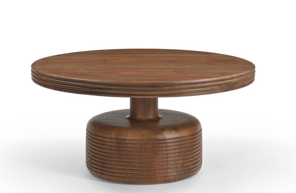 Eettafel “YUKI 120” Eet Tafel Rond Japandi, Ophalen