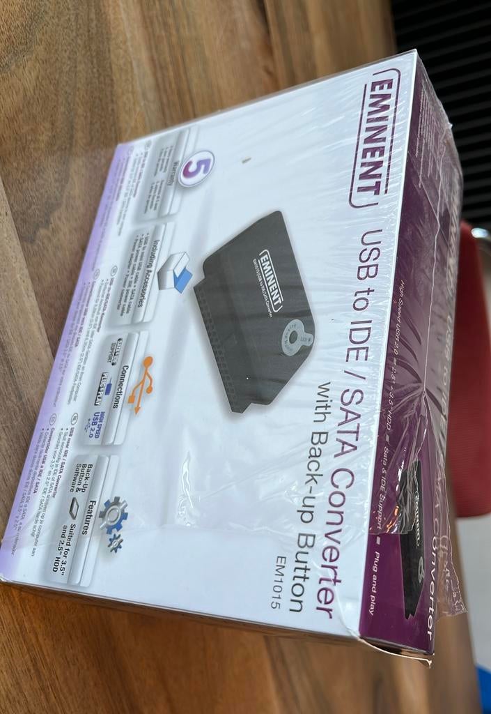 USB to IDE / SATA converter, Computers en Software, Harde schijven, Ophalen of Verzenden, Zo goed als nieuw, Desktop, USB