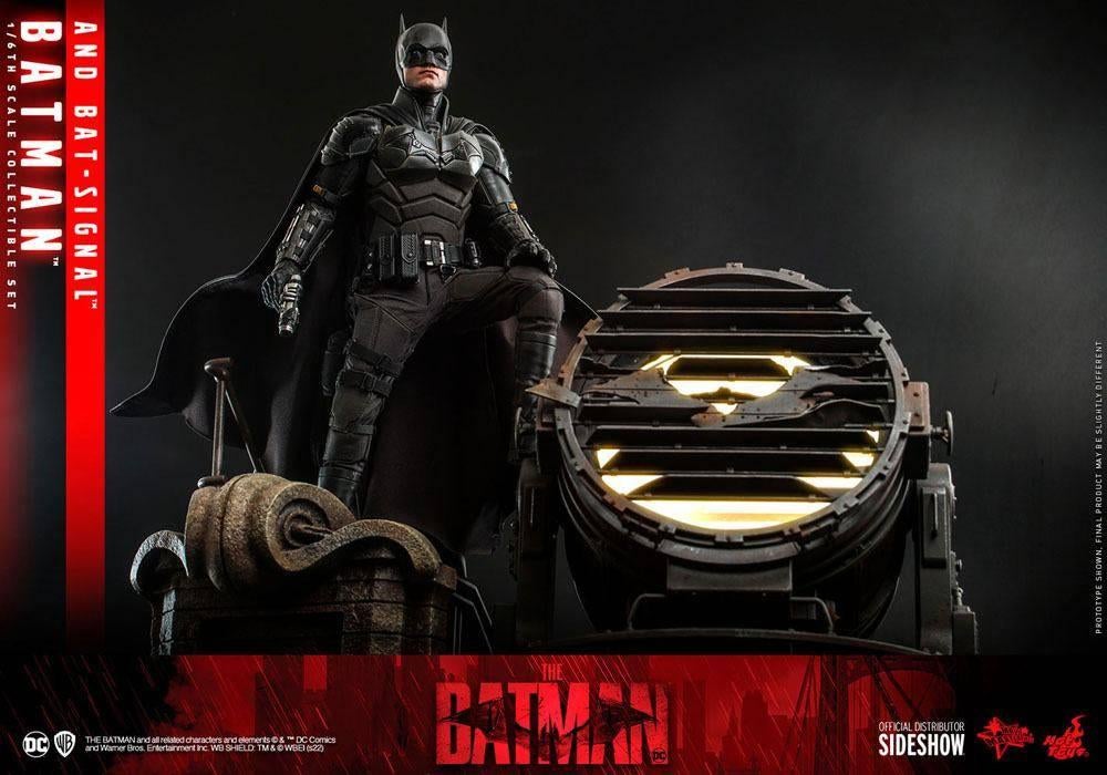 Hot Toys The Batman and Bat-signal MMS641, West Campus 1 76863 Herxheim (DE), Actiefiguur of Pop, Heo GmbH, Nieuw