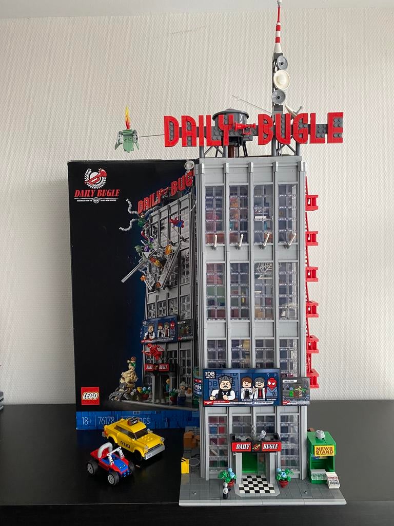 LEGO Marvel 76178 Spider-Man Daily Bugle, Ophalen of Verzenden, Zo goed als nieuw