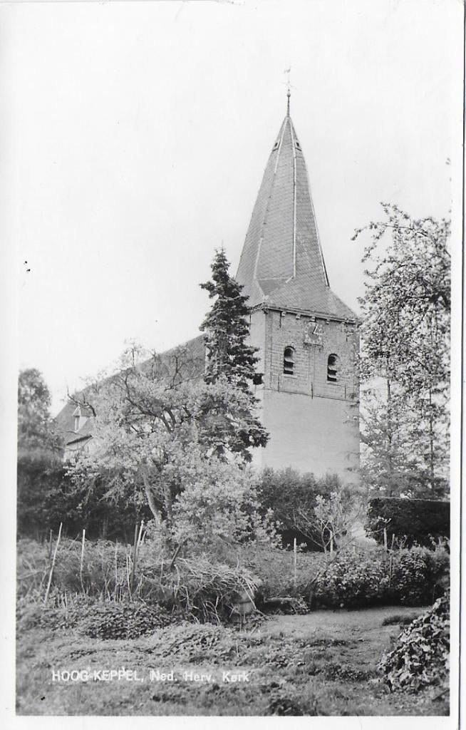Hoog Keppel N H Kerk Oude Ongelopen Ansichtkaart ( 9770 ), Ophalen of Verzenden, 1960 tot 1980, Ongelopen, Gelderland
