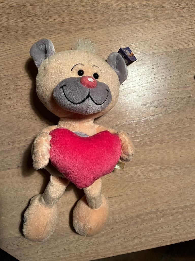 Diddl Pimboli met roze hartje NIEUW!!, Verzamelen, Diddl, Ophalen of Verzenden, Diddl, Nieuw, Beeldje of Figuurtje