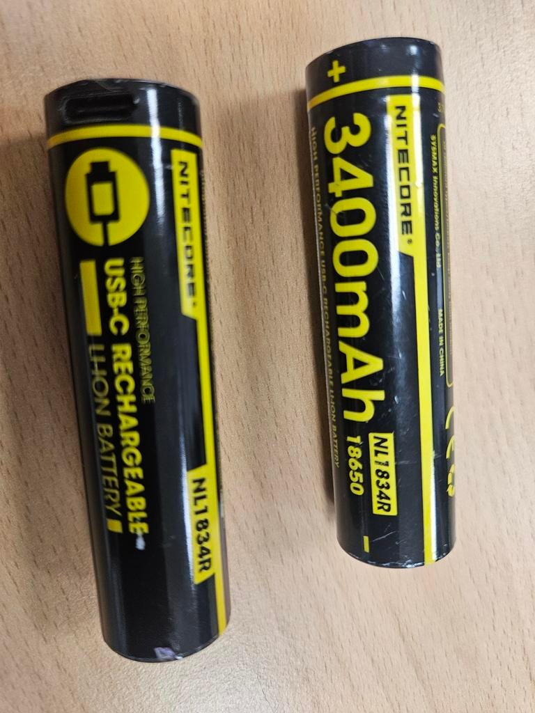 Oplaadbare batterij,  18650, NL1834R, Ophalen of Verzenden, Nieuw