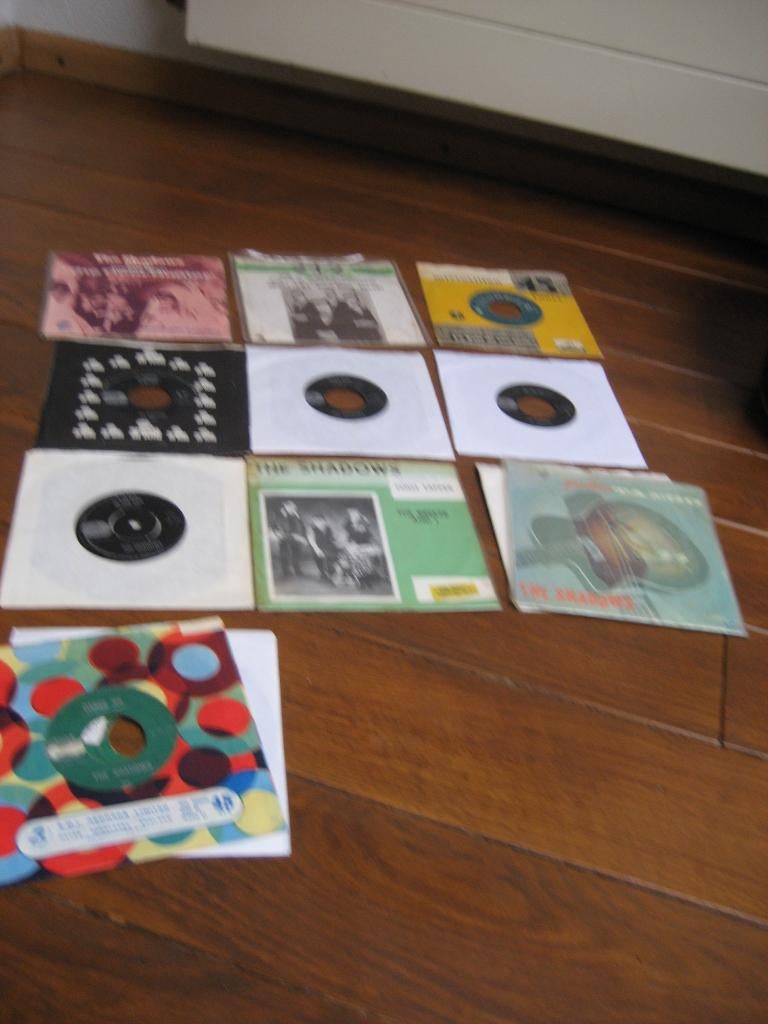 60s the shadows singles en eps, Cd's en Dvd's, Vinyl Singles, Gebruikt, 7 inch, Single, Ophalen of Verzenden