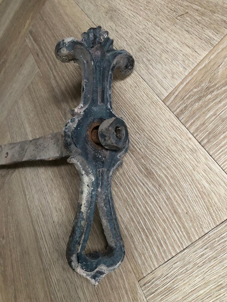 Boerderij muuranker gietijzer monumentaal, Doe-het-zelf en Verbouw, IJzerwaren en Bevestigingsmiddelen, Ophalen, Gebruikt, Overige typen