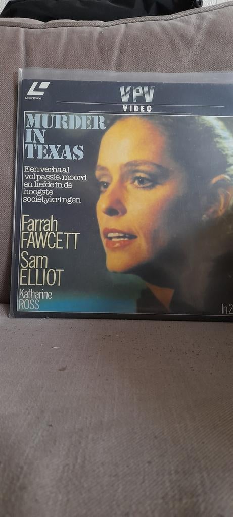 Laserdisc  Muder In Texas  PAL, Ophalen of Verzenden, Zo goed als nieuw