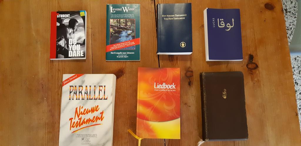 Bijbels, liedboek, evangelisatie materiaal, Boeken, Ophalen of Verzenden