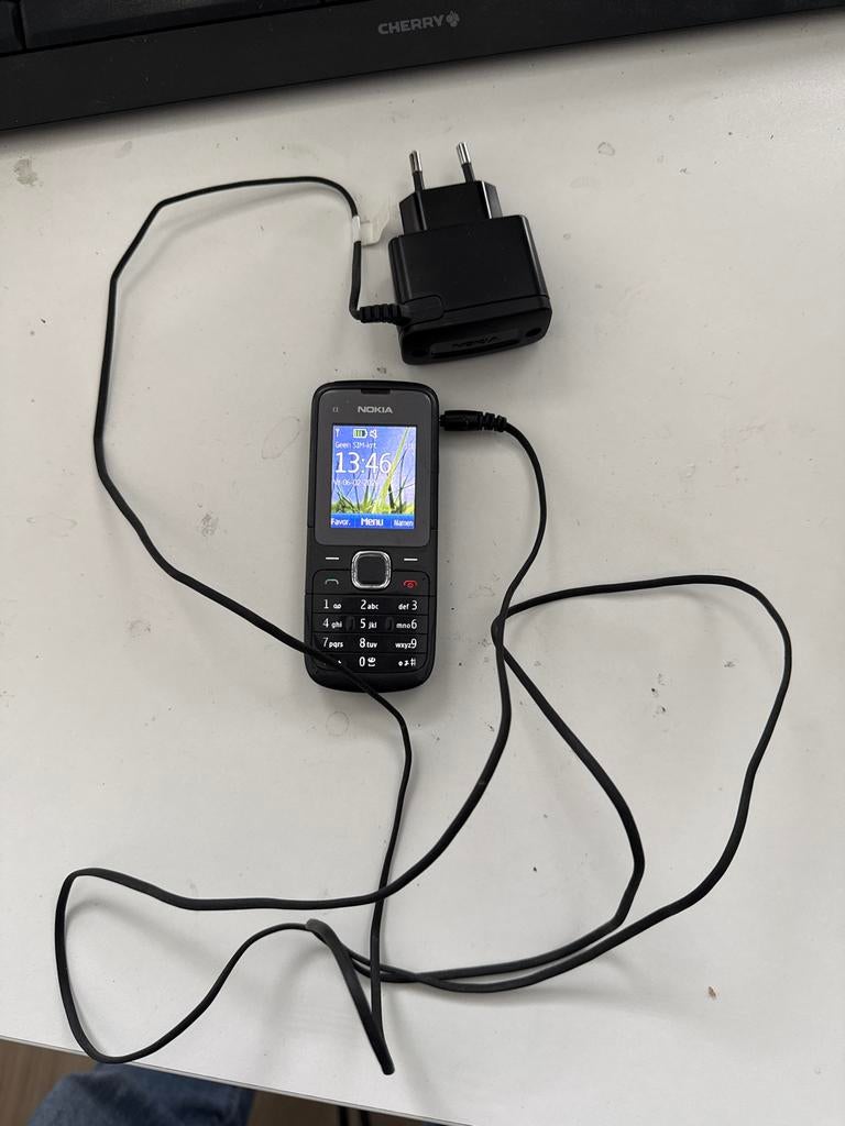 Nokia C1-01 Klassieke Telefoon - Goedkoop!, Gebruikt, Zwart, Ophalen of Verzenden, Minder dan 3 megapixel
