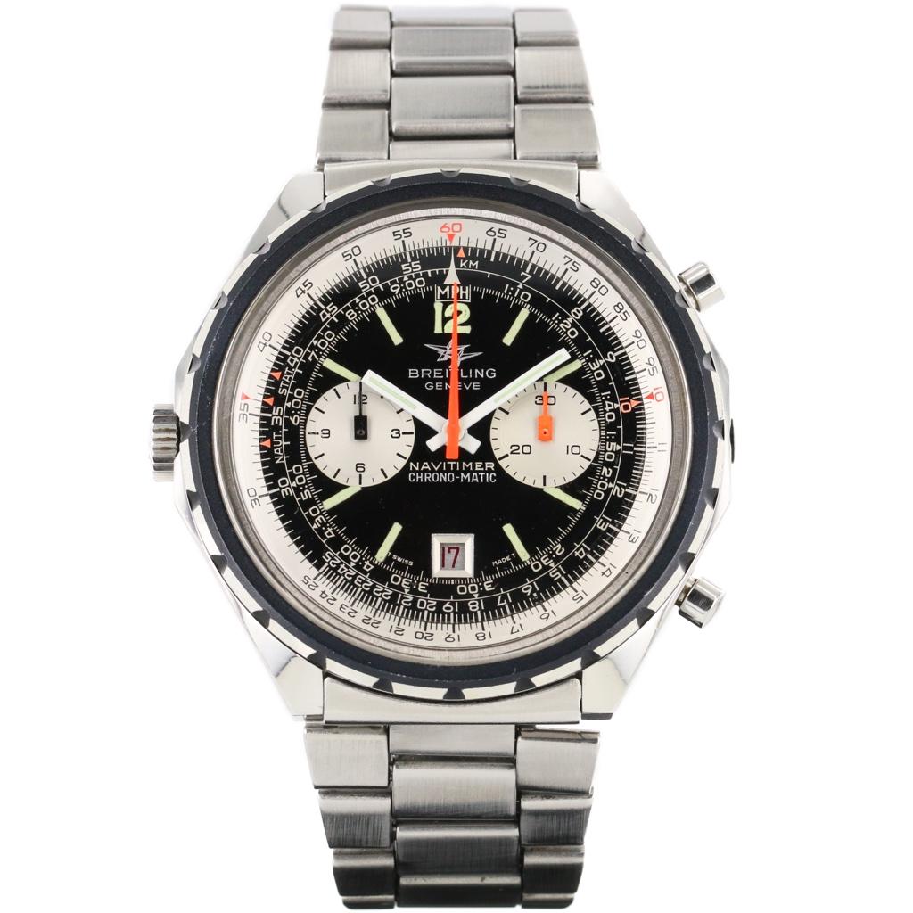 Breitling Navitimer 1806 Chrono-Matic 47 (Goed/ 1970's), Staal, Gebruikt, Staal, Breitling