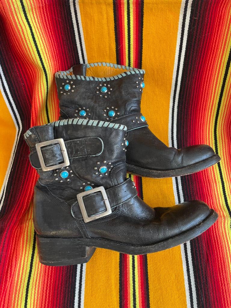 Old Gringo Mexicana enkel laars maat 41, Kleding | Dames, Schoenen, Old Gringo, Zwart, Lage of Enkellaarzen, Ophalen of Verzenden