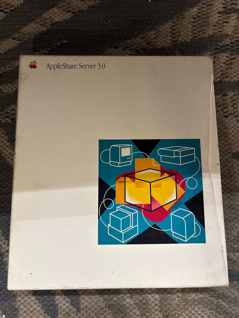 AppleShare Server 3.0 - Vintage Software, Computers en Software, Besturingssoftware, Ophalen of Verzenden, Gebruikt, MacOS