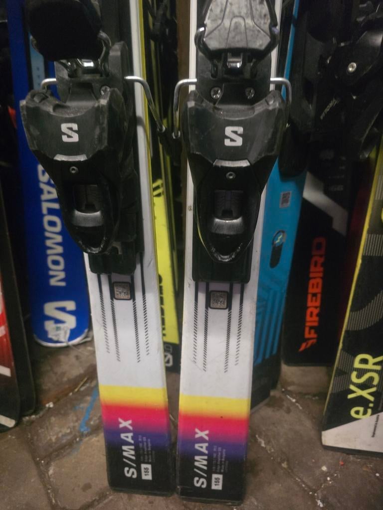 155cm SALOMON S/MAX ENDURANCE, Sport en Fitness, Skiën en Langlaufen, 140 tot 160 cm, Zo goed als nieuw, Carve, Skiën