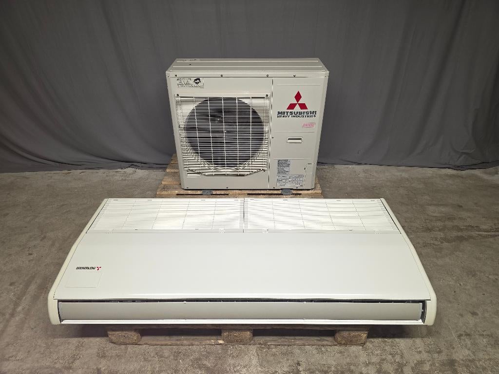 Mitsubishi plafond onderbouwmodel airco warmtepomp 14kW, Koelen en Ontvochtigen, Timer, 3 snelheden of meer, Ophalen of Verzenden