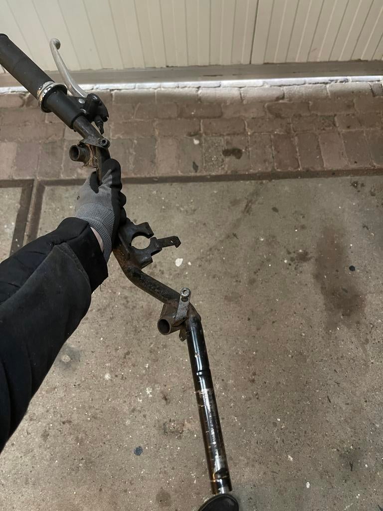 Vespa S Stuur + handvat en remhendel, Ophalen of Verzenden, Gebruikt, Frame, Vespa