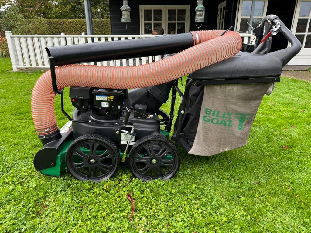 Billy Goat MV601SPE bladzuiger –zelfrijdend elektrisch start, Tuin en Terras, Bladblazers, Ophalen, Zo goed als nieuw, Benzine