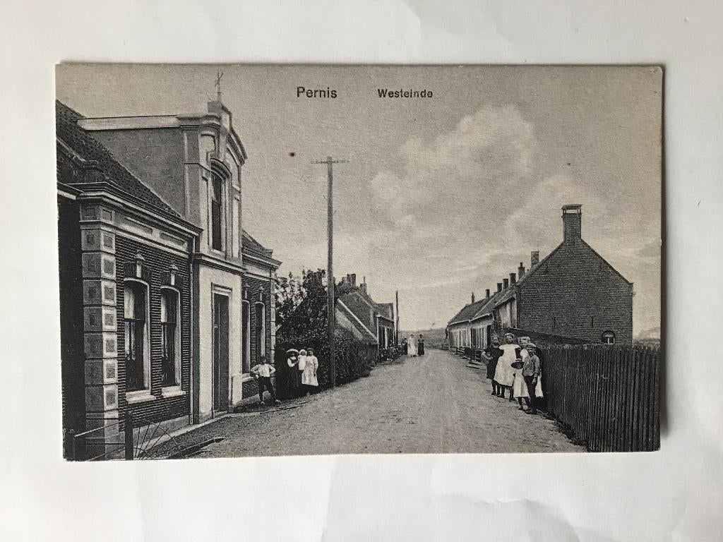 Pernis Westeinde ca 1930, Verzenden, 1920 tot 1940, Ongelopen, Zuid-Holland
