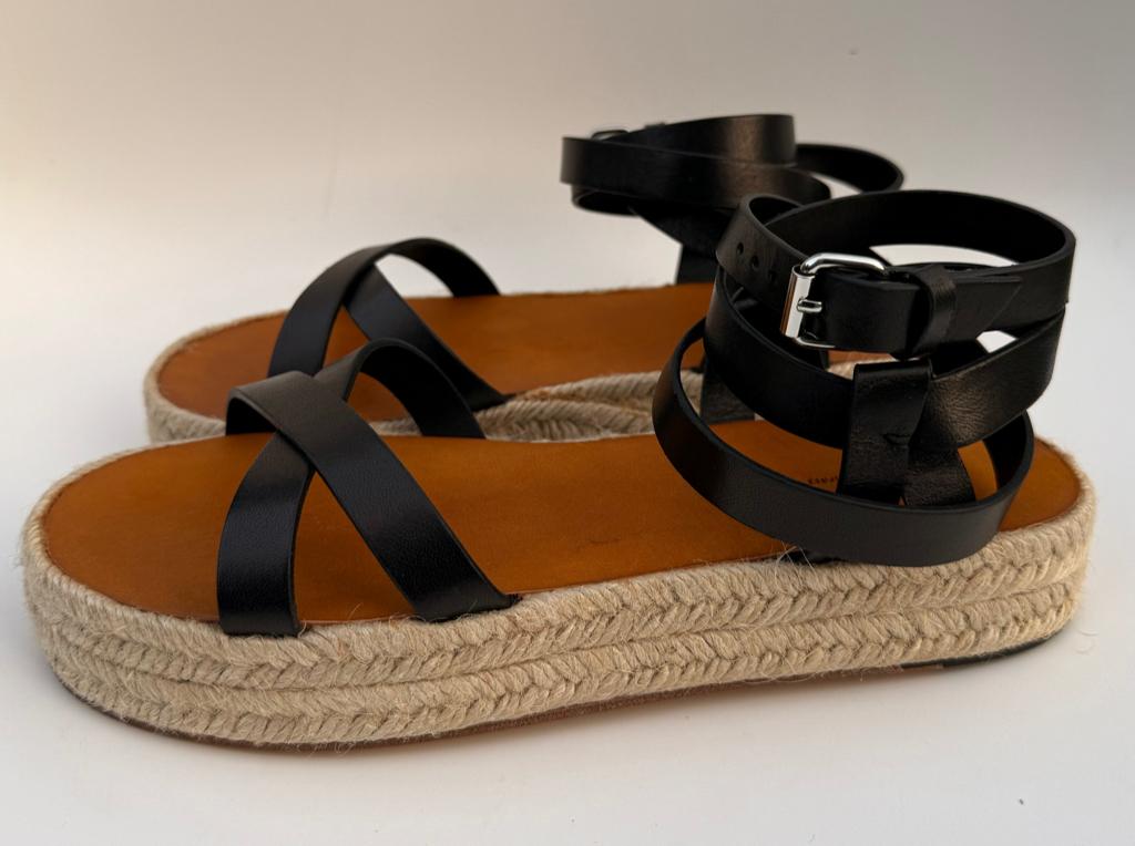 Isabel Marant sandalen maat 39, Isabel Marant, Zwart, Nieuw, Sandalen of Muiltjes