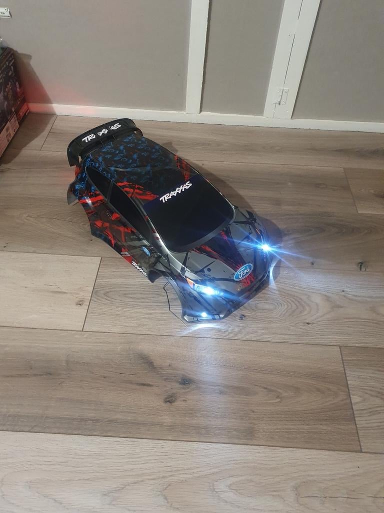 Traxxas rally body, Ophalen of Verzenden, Zo goed als nieuw