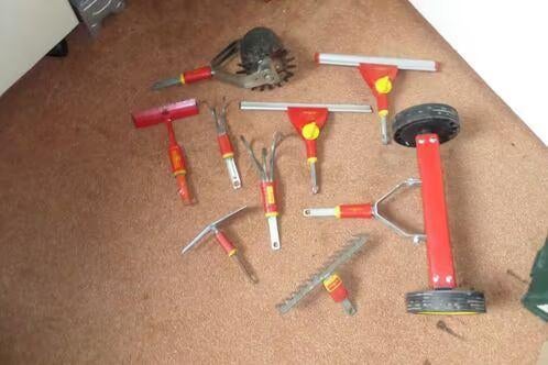 Wolf Garten - Multi Star - 9 stuks - Met steel, Tuin en Terras, Hand-tuingereedschap, Zo goed als nieuw, Overige soorten, Ophalen