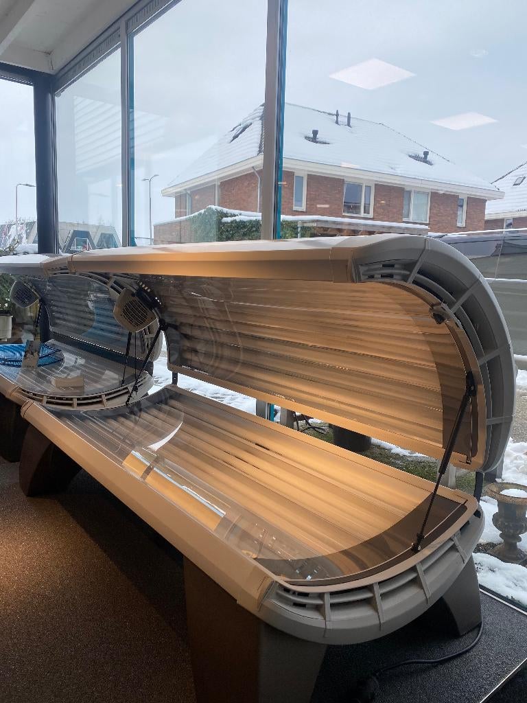 Actie! Diverse occasion Hapro zonnebanken vanaf €750,-, Ophalen, Minder dan 10 lampen, Arnhemsestraat 88, Zo goed als nieuw