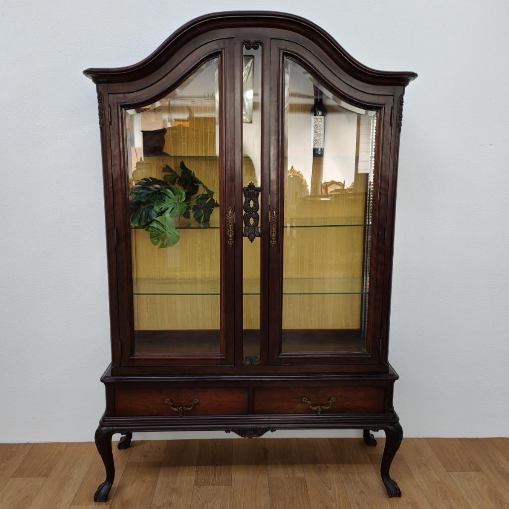 Vintage vitrinekast buffetkast servieskast wandkast 112, Valkenswaard, Gebruikt, Info@flashbackfurniture.nl, Flashback Furniture