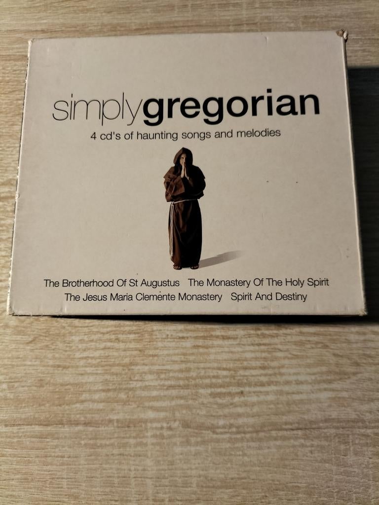 Simply gregorian 4 cd set, Ophalen of Verzenden, Religie en Gospel