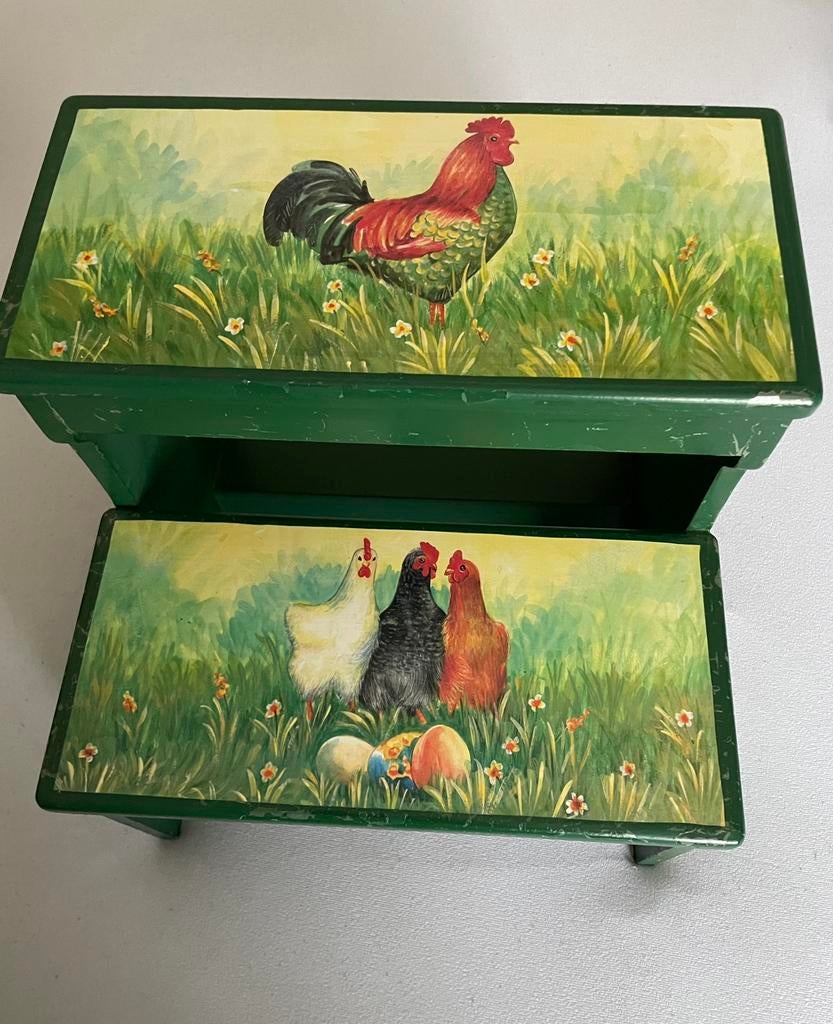 Opstapje van hout, Ophalen of Verzenden, Zo goed als nieuw