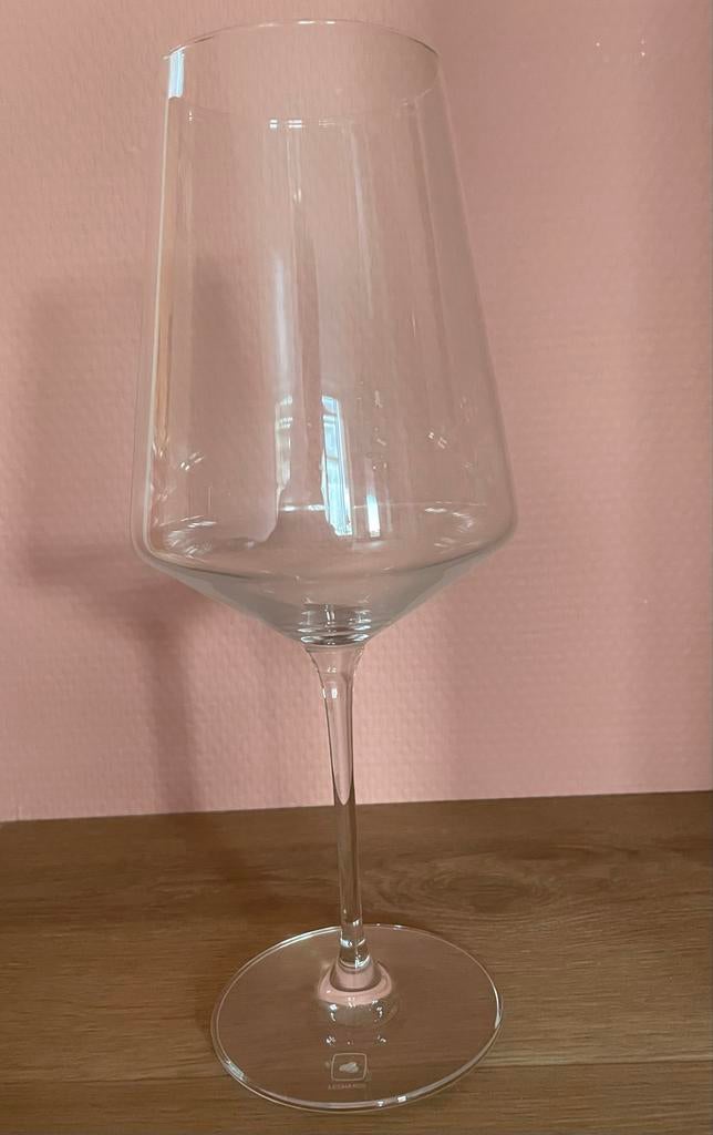 4 Leonardo rode wijnglazen, Ophalen, Glas of Glazen, Gebruikt, Glas