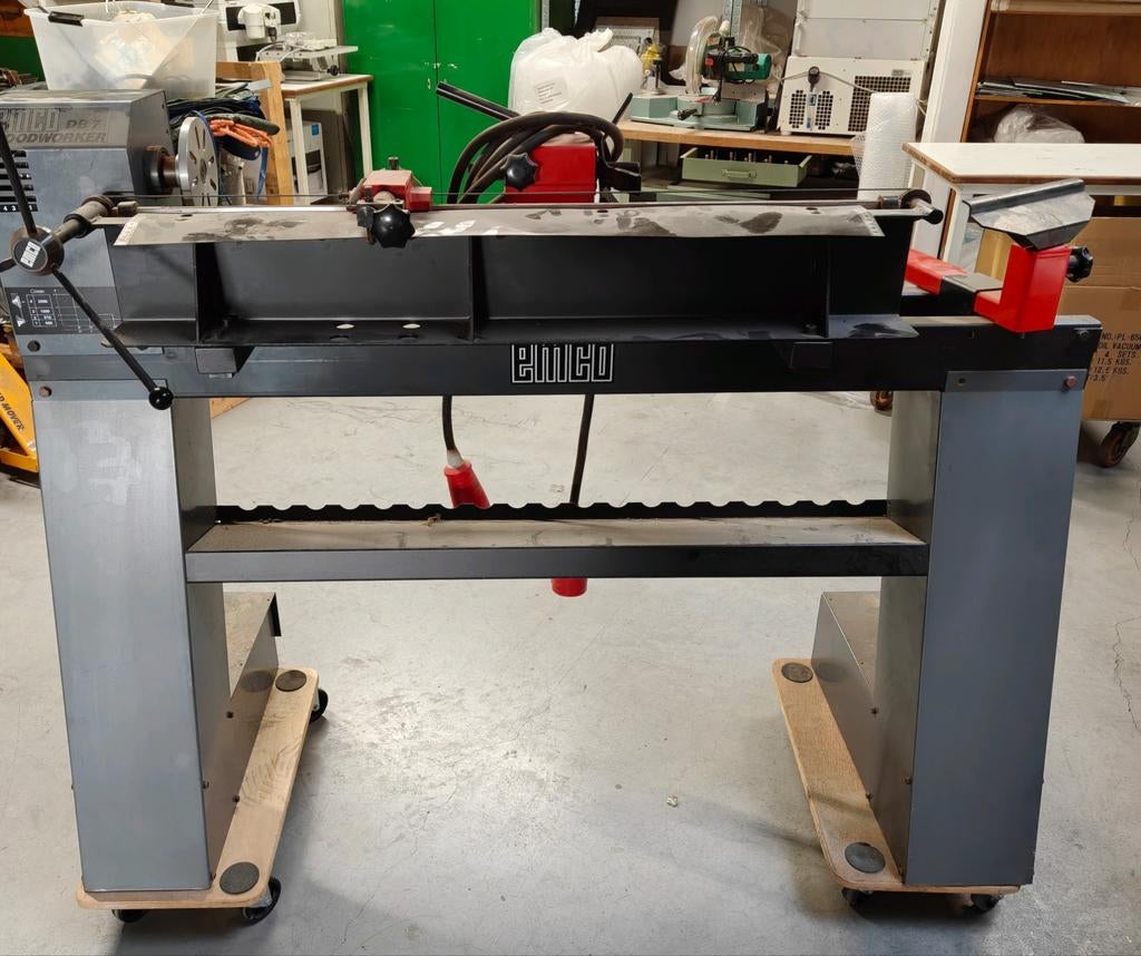 Emco DB7 woodworker, Doe-het-zelf en Verbouw, Draaibanken, Ophalen, Gebruikt, Houtdraaibank