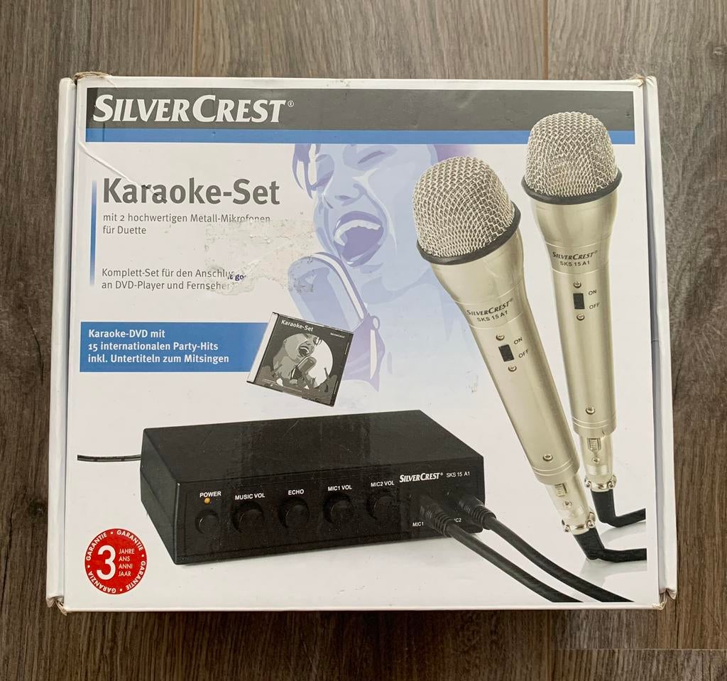Silvercrest Karaole Set, Ophalen of Verzenden