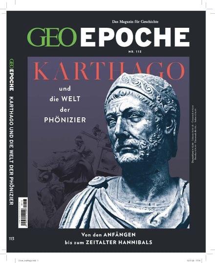 GEO Epoche 113/2022 - Karthago - DUITSTALIG TIJDSCHRIFT, Verzenden, Nieuw, Damesbladen