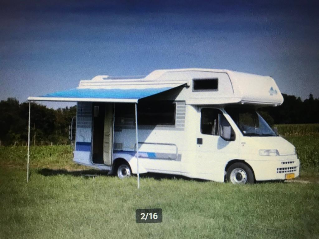 Camper Fiat Ducato 2.5 TDI 1996., Chemisch toilet, Standaard zit, Fiat, 7 tot 12 maanden geleden