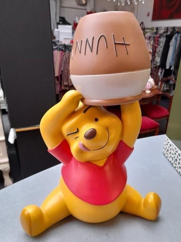 Disney garden beeld winnie de poeh nieuw in doos, Ophalen of Verzenden, Kunststof