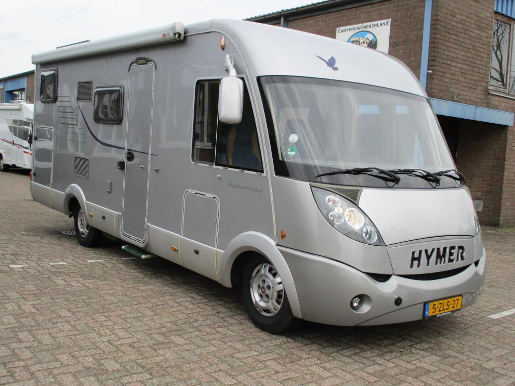Hymer B 674 Enkele bedden 160 PK, Integraal, Ringverwarming, Fiat, Koelkast