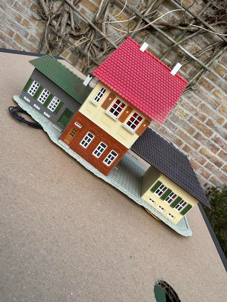 Faller Treinstation H0, Overige merken, Gelijkstroom of Wisselstroom, Brug, Tunnel of Gebouw, Nieuw