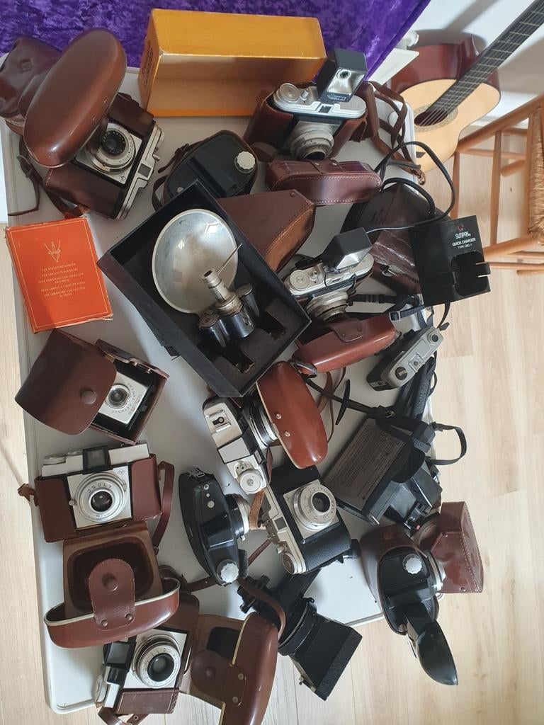 14 Agfa  vintage fototoestellen, Ophalen of Verzenden, Gebruikt, Compact, Overige Merken