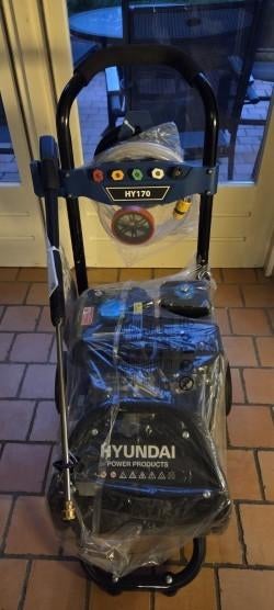 Hyundai Hogedrukreiniger, Tuin en Terras, Hogedrukreinigers, Ophalen, Nieuw, Benzine, Hyundai