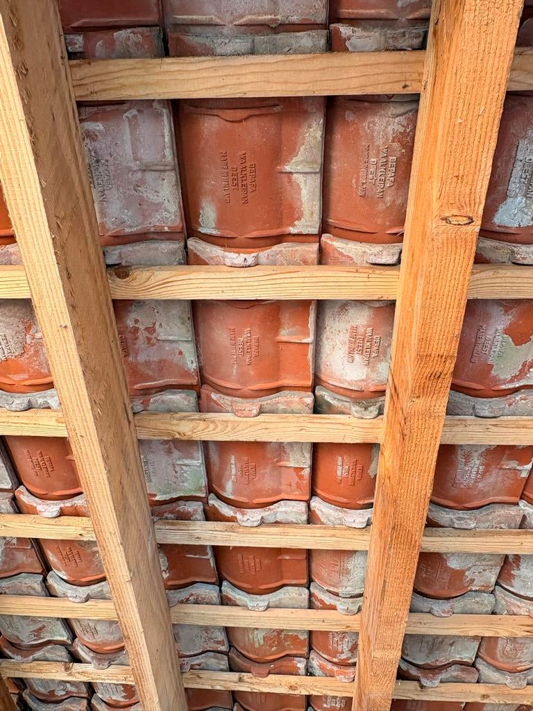 Depafa Waalkleipan dakpannen - Ruim 300 stuks, Ophalen, Gebruikt, Steen of Klei, 15 m² of meer