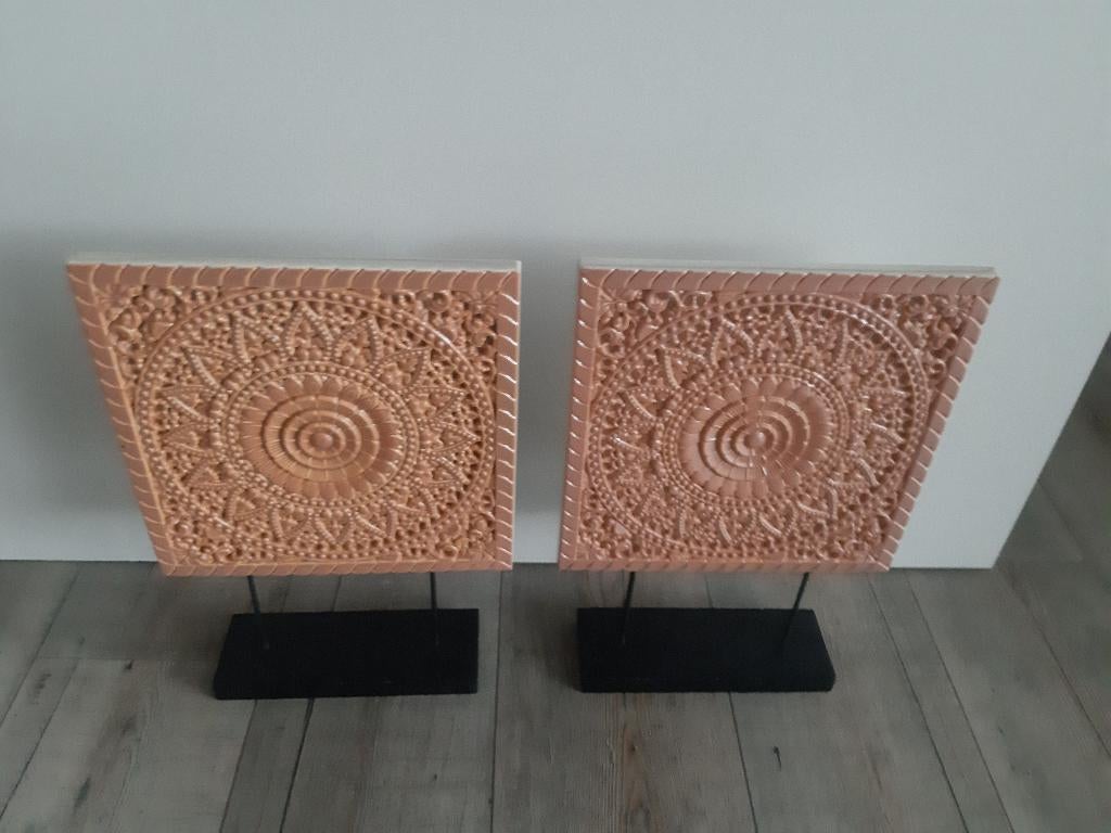 4 stuks - raamschermen, Ophalen, Zo goed als nieuw