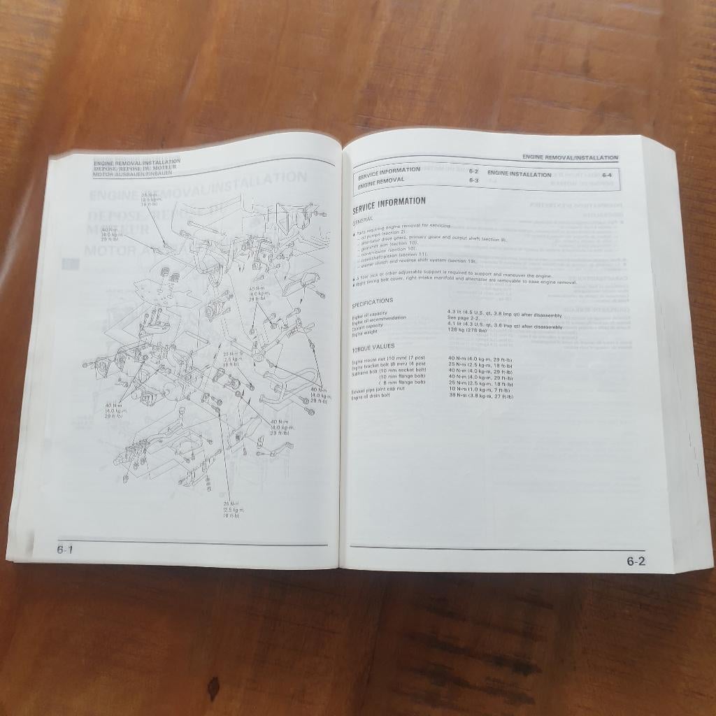 Goldwing reparatieboek gl1500, Motoren, Ophalen, Honda