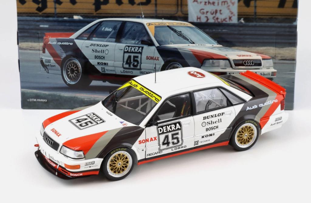 1:18 Audi V8 Quattro #45 DTM Champion 1991 Frank Biela, Hobby en Vrije tijd, Modelauto's | 1:18, Overige merken, Auto, ., Nieuw