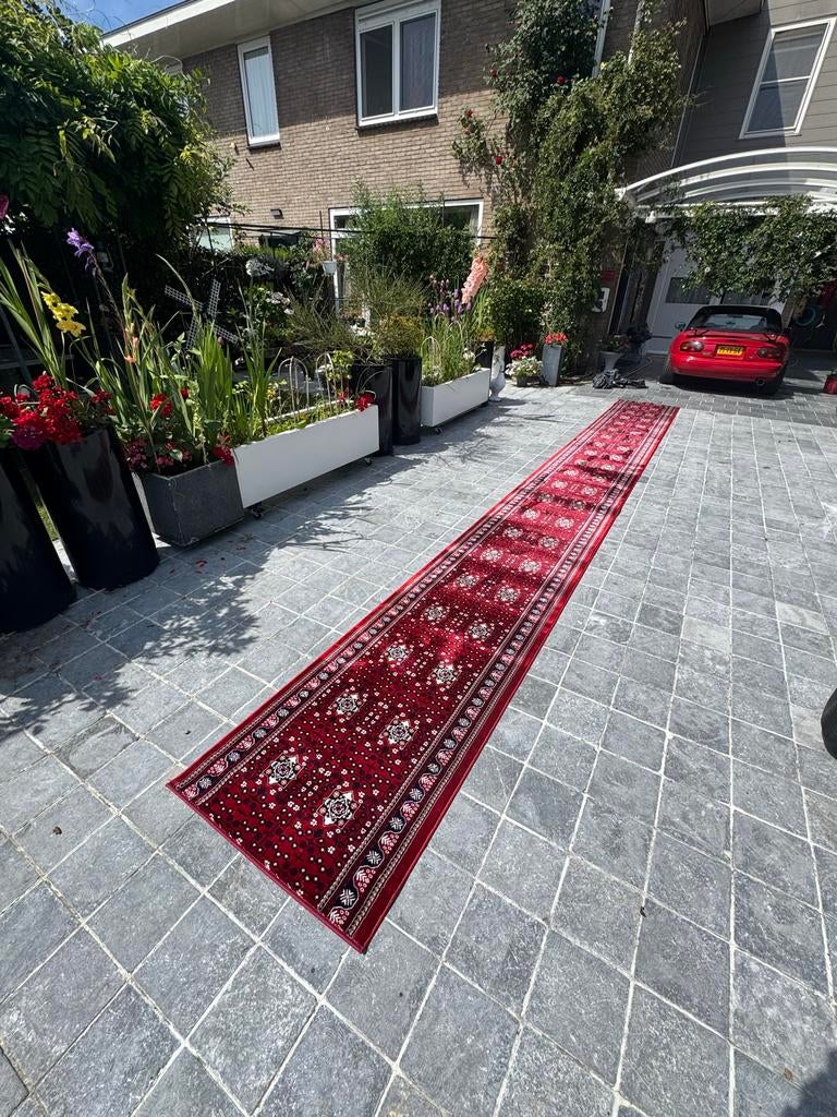 Trap of gang tapijt, Huis en Inrichting, Stoffering | Tapijten en Kleden, Ophalen, Gebruikt, 200 cm of meer, 50 tot 100 cm