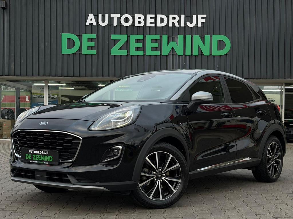 Ford Puma 1.0 EcoBoost Titanium|Navi|Rijklaar, Auto's, Voorwielaandrijving, 125 pk, 1226 kg, Zwart